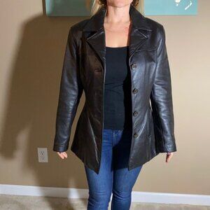 Wilson’s Black leather jacket